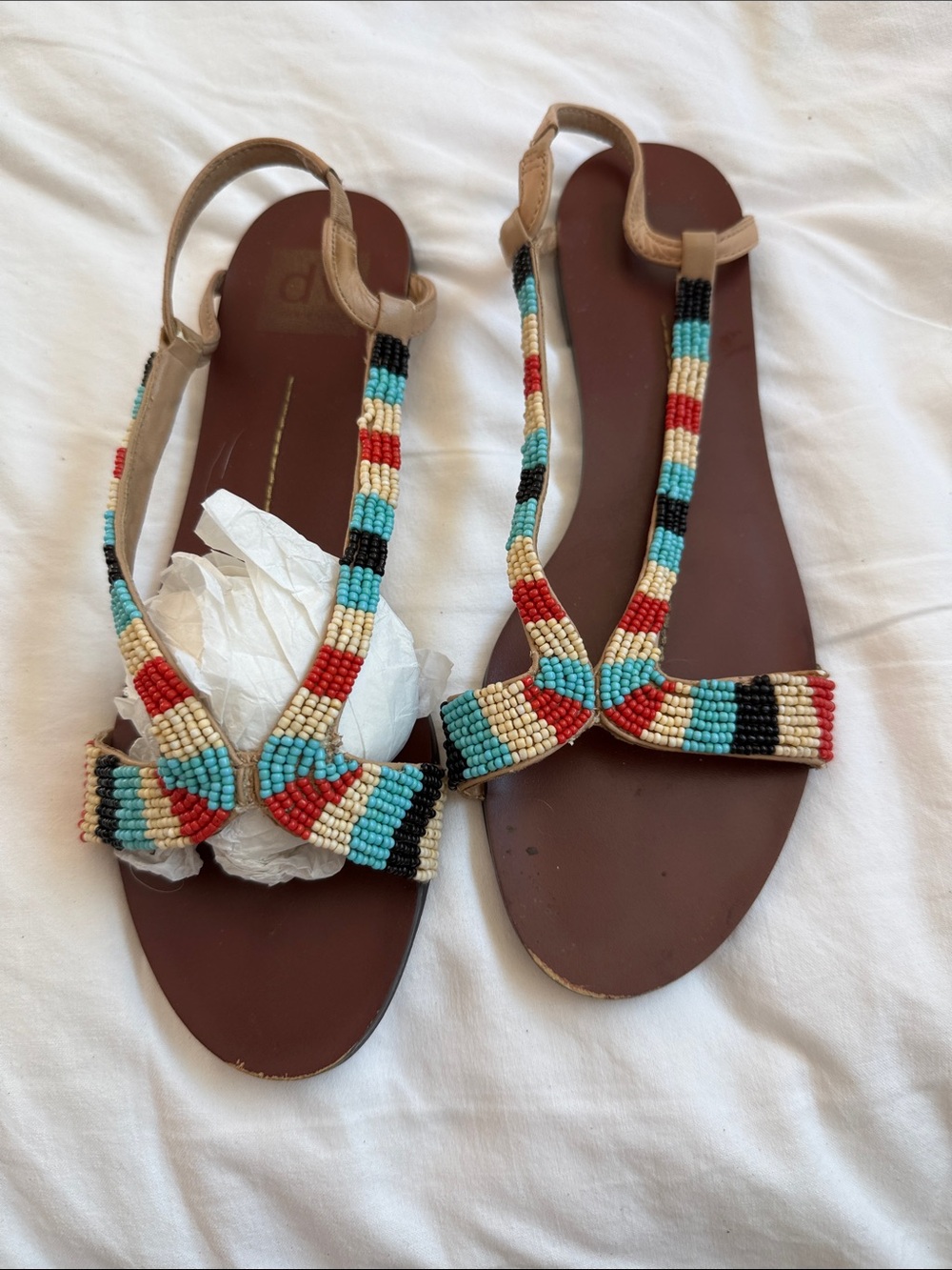 Dolce Vita Beaded Sandals